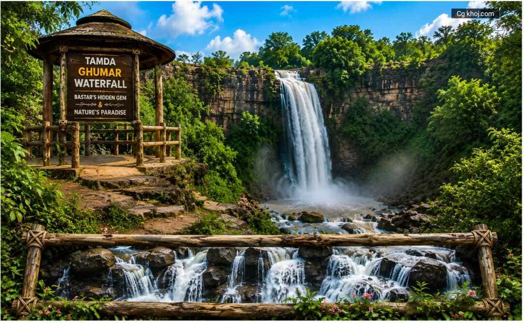 Tamda Ghumar Waterfall: Bastar’s Hidden Gem and Nature’s Paradise